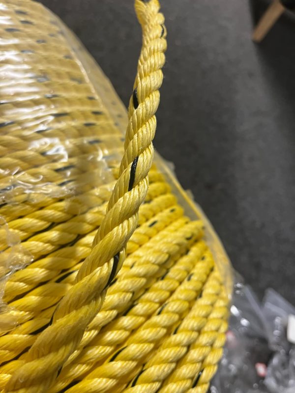 Polyclas 3 Strand Yellow Unleaded Rope - Image 2