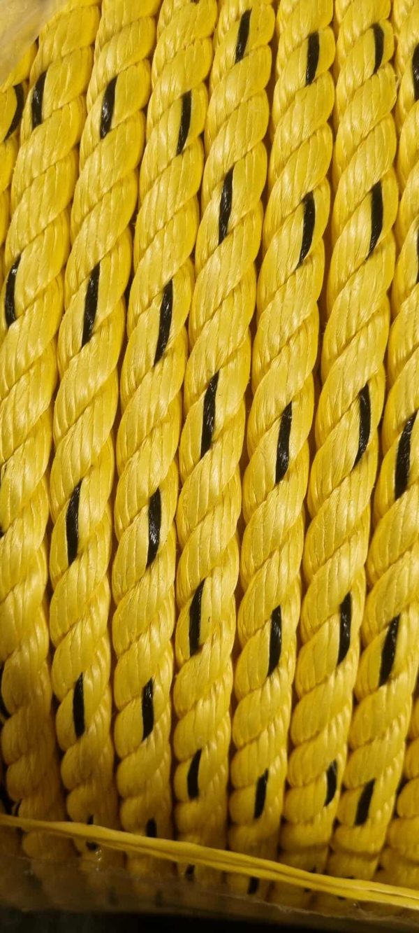 Polyclas 3 Strand Yellow Unleaded Rope - Image 3