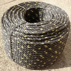 Anthracite Rope (Black and Yellow Polysteel)