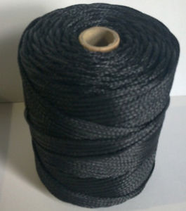 Black Braided Twine Various Sizes (2KG Spool)