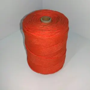 3mm Orange Braided Twine (2KG Spool)