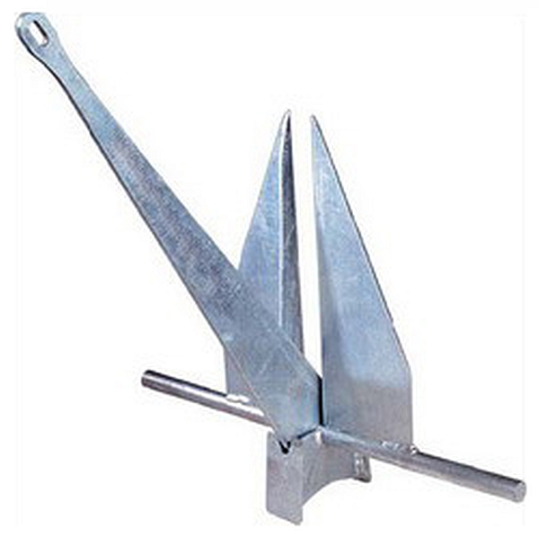 Galvanised Cruising Anchor