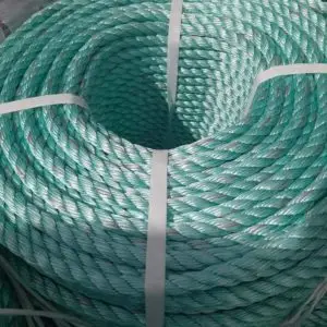 High Tenacity Green with Grey Fleck Polysteel unleaded Rope