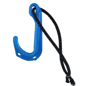 Blue Pot Hooks with Elastic Bungee